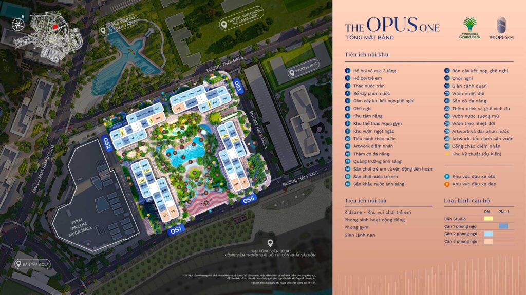 the opus one vinhomes grand park
